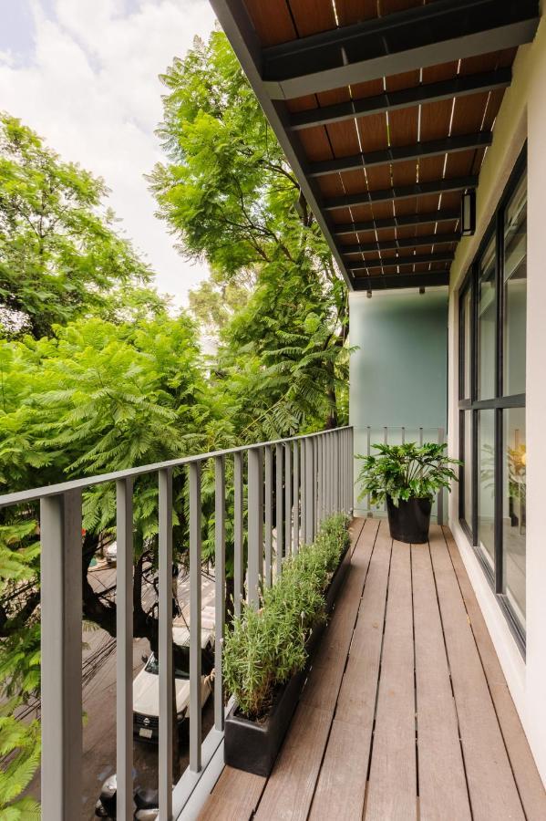 Choapan 28 - Lux Apartments In Condesa Meksika Dış mekan fotoğraf