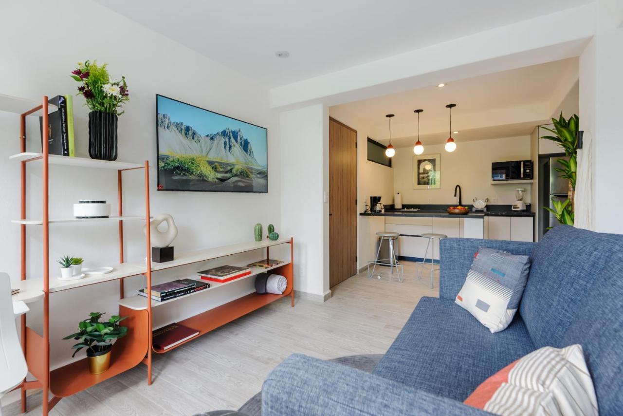 Choapan 28 - Lux Apartments In Condesa Meksika Dış mekan fotoğraf