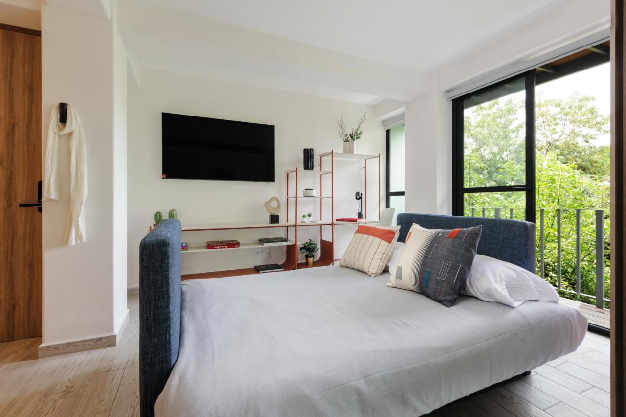 Choapan 28 - Lux Apartments In Condesa Meksika Dış mekan fotoğraf